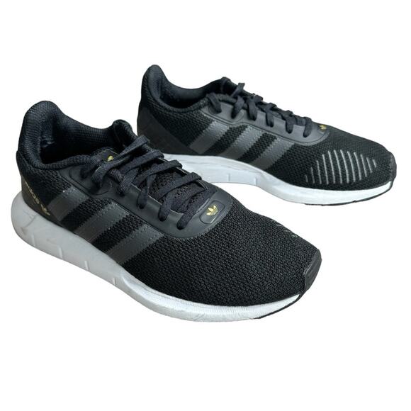 ADIDAS Black Swift Run RF Core Athletic Shoes Womens - Picture 1 of 14